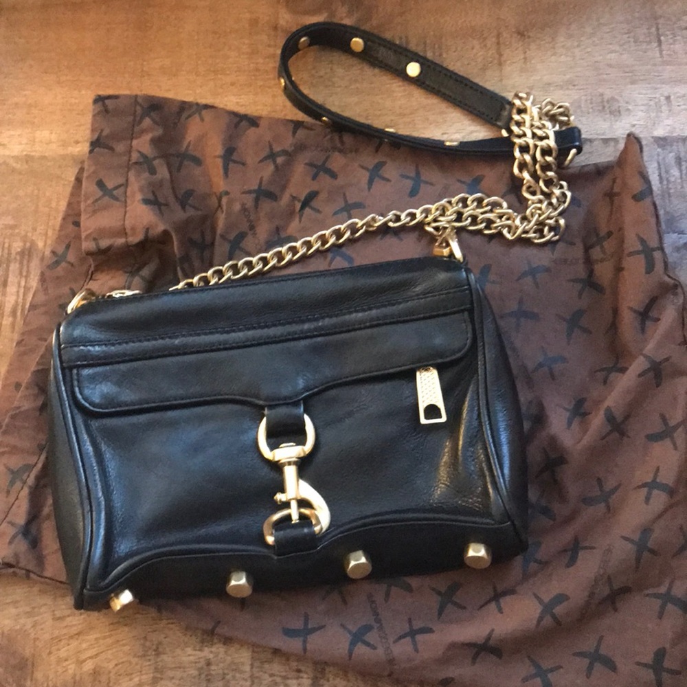 Rebecca Mincoff MAC Clutch, Gold Hardware